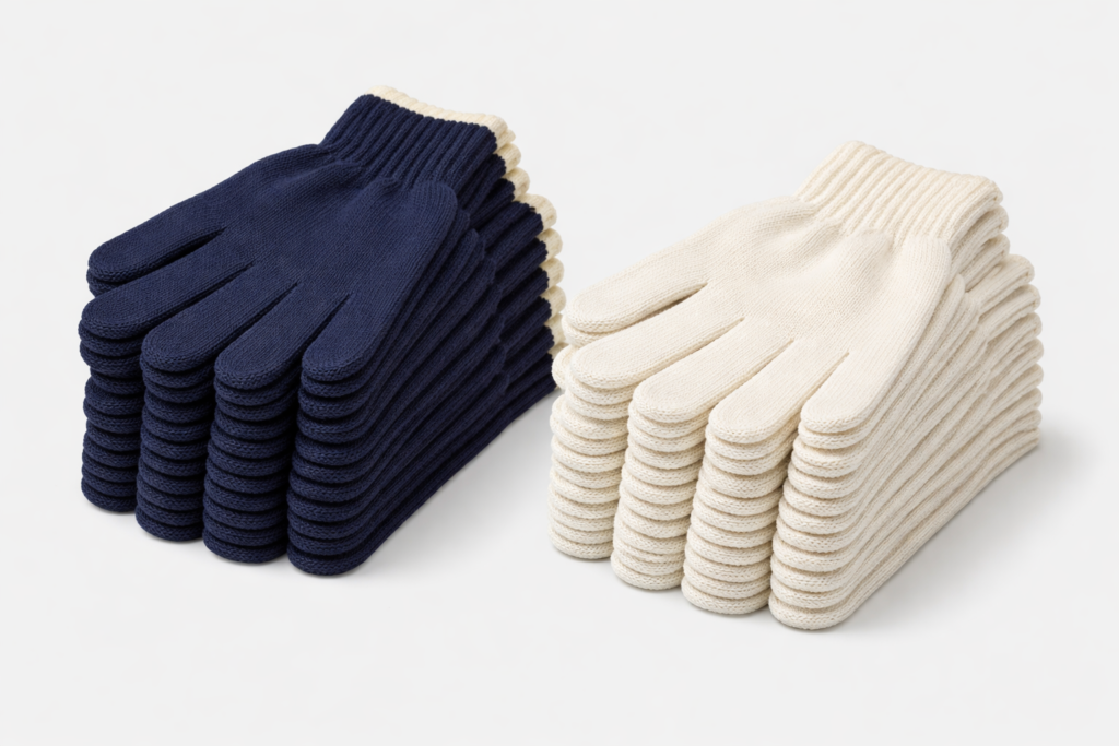 Cotton Knitted Gloves